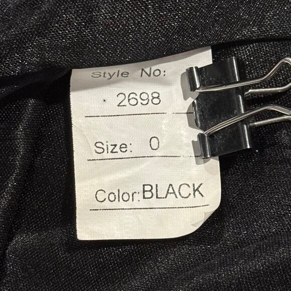 Clarisse Dress Sequin Embellished Cocktail Party Glam Evening Sparkly Black 0 - Picture 4 of 7